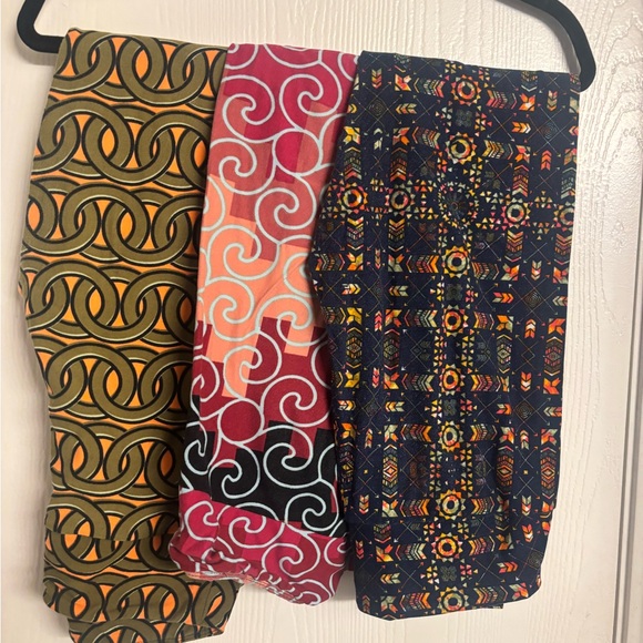 Colorful Patterned Leggings Set - Picture 5 of 14